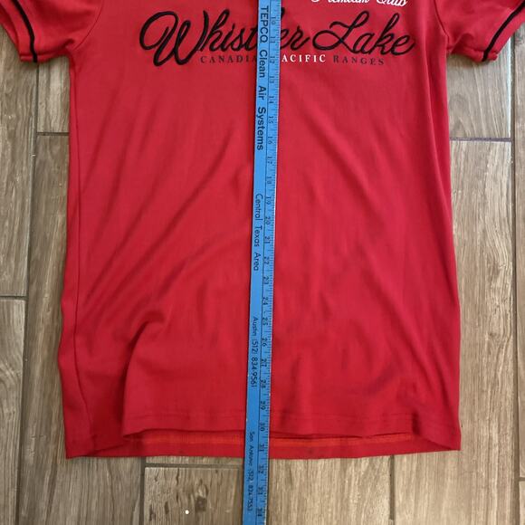 VIOLENTO Planner Premium Club Whistler Lake Canadian Pacific Ranges Shirt XL - Picture 3 of 8